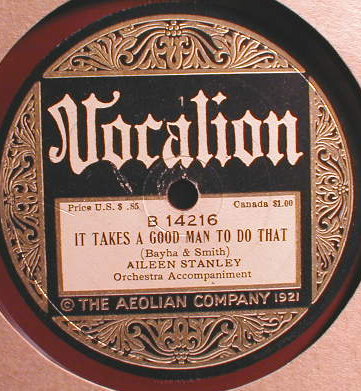 It Takes A Good Man To Do That - Vocalion 14216